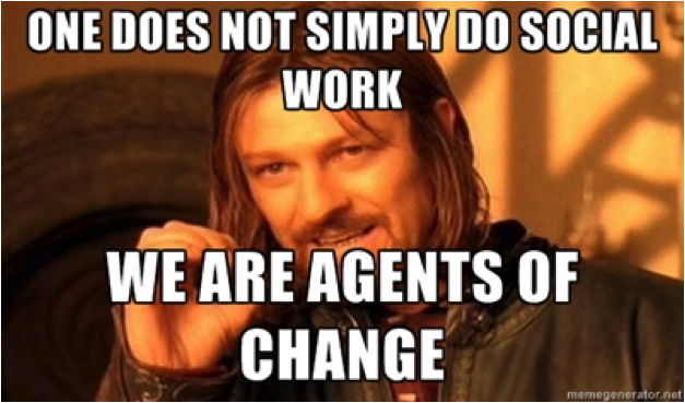 agents change social worker