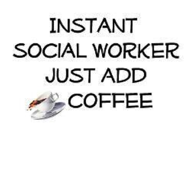 add coffee social worker